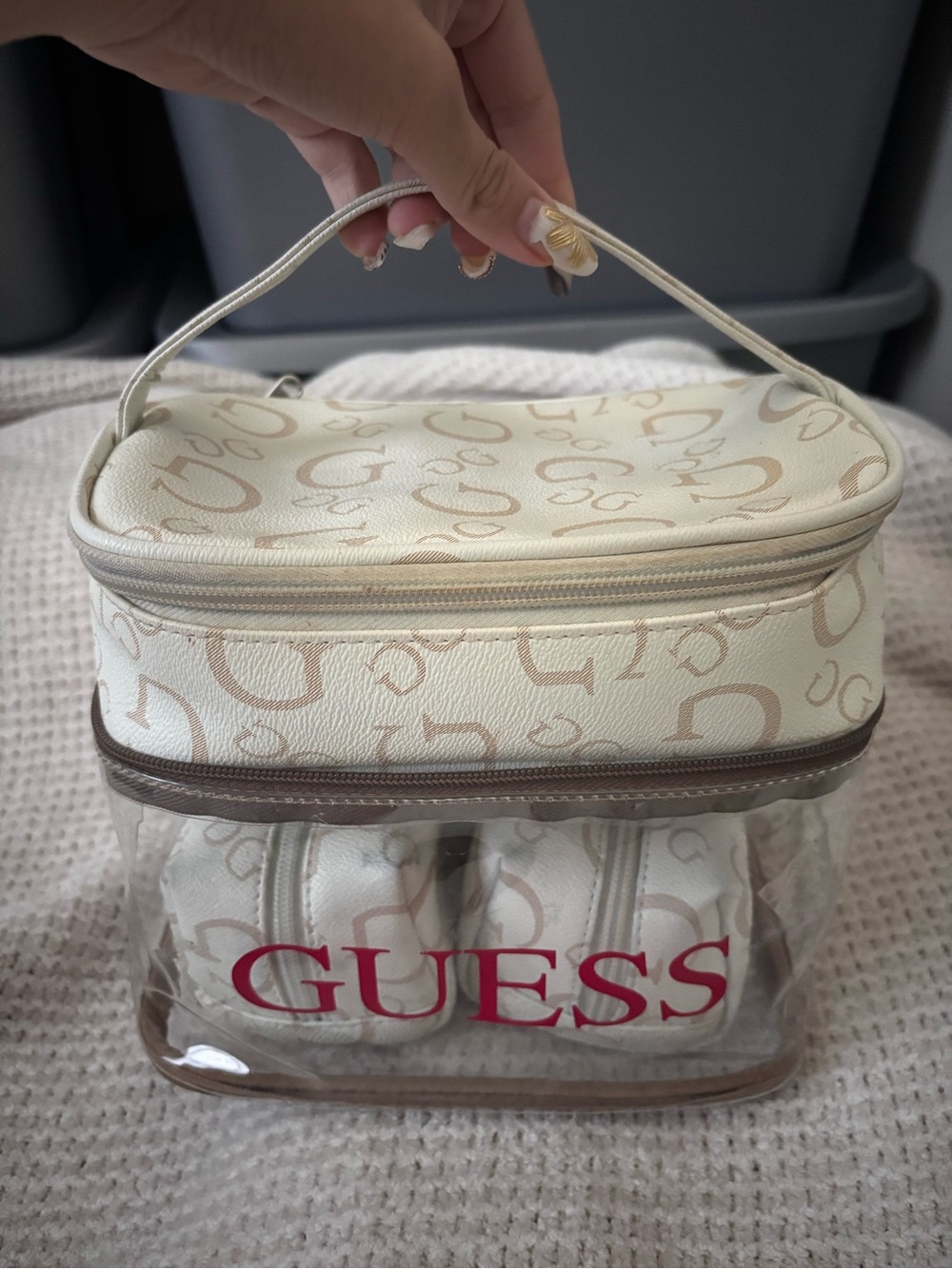 Guess Cosmetic Train Case set - Picture 2 of 8